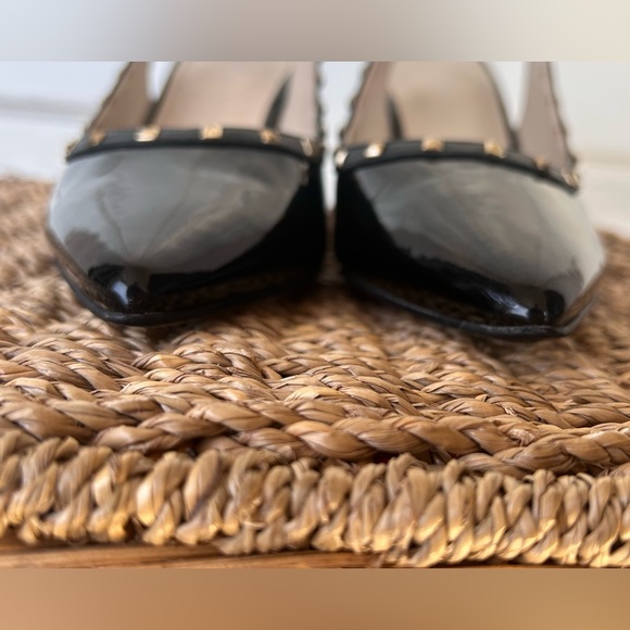 Marc Fisher Carmon Slingback Block Heels Adjustable Buckle Size 8 - Picture 2 of 10